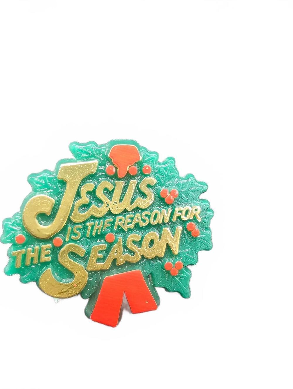 Jesus Is the Reason for the Season Pin